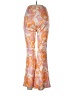 Unbranded Floral Orange Dress Pants Size L - photo 2