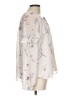 St. Tropez West 100% Polyester Ivory Long Sleeve Blouse Size L - photo 4