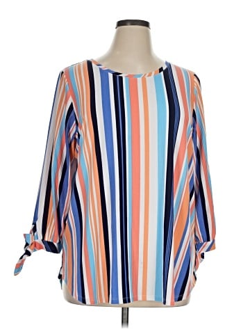 Ruby Rd. 3/4 Sleeve Blouse (view 1)