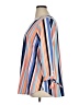 Ruby Rd. Stripes Blue 3/4 Sleeve Blouse Size 1X - photo 5