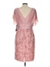 JS Collections 100% Polyester Pink Cocktail Dress Size 12 - photo 2