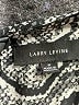 Larry Levine 100% Polyester Paisley Black Long Sleeve Blouse Size M - photo 7
