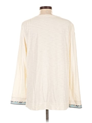 Coldwater Creek Long Sleeve Henley (view 2)