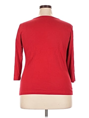 Karen Scott 3/4 Sleeve Top (view 2)