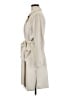 Tahari Ivory Trenchcoat Size M - photo 5
