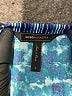 BCBGMAXAZRIA Graphic Blue Cocktail Dress Size S - photo 7