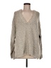 Urban Outfitters Metallic Tan Pullover Sweater Size M - photo 1