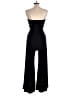 Go Couture Solid Black Jumpsuit Size L - photo 2