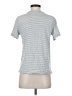 Splendid Stripes Silver Short Sleeve T-Shirt Size S - photo 2
