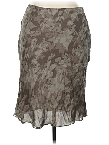 DKNY Silk Skirt (view 1)