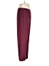 Susan Graver Solid Burgundy Active Pants Size L - photo 4