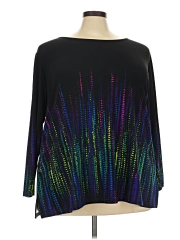 Susan Graver Long Sleeve Blouse (view 1)