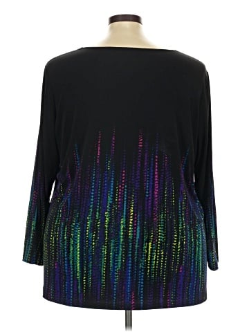Susan Graver Long Sleeve Blouse (view 2)