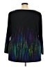 Susan Graver Black Long Sleeve Blouse Size 4X - photo 2