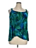 Miraclesuit Teal Sleeveless Blouse Size 14 - photo 1
