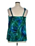 Miraclesuit Teal Sleeveless Blouse Size 14 - photo 2