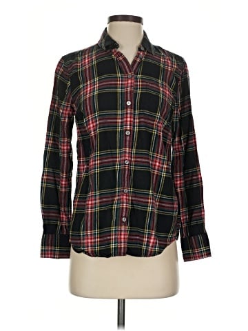 J.Crew Factory Store Long Sleeve Button-Down Shirt (view 1)