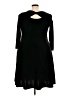 Talbots Solid Black Casual Dress Size 18 - photo 2