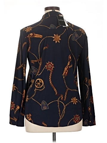 Ralph Lauren Black Label Long Sleeve Blouse (view 2)