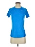Nike 100% Polyester Blue Active T-Shirt Size S - photo 1
