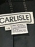 Carlisle Stripes Black Blazer Size 14 - photo 6