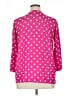 Kim Rogers Polka Dots Pink Pullover Sweater Size XL - photo 2
