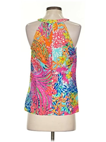 Lilly Pulitzer Sleeveless Silk Top (view 2)