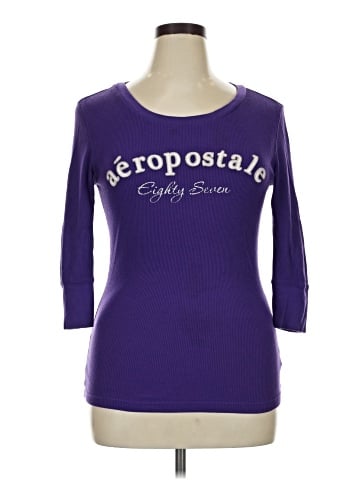Aeropostale 3/4 Sleeve T-Shirt (view 1)