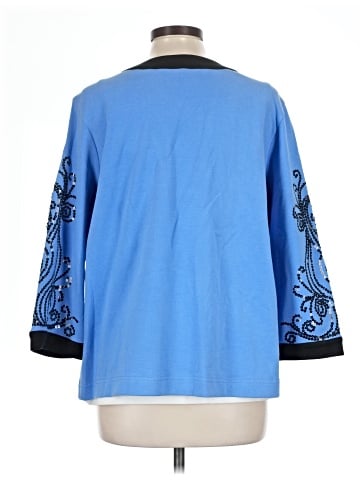 Bob Mackie 3/4 Sleeve Blouse (view 2)
