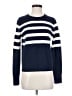 J.Crew 100% Wool Stripes Blue Wool Pullover Sweater Size S - photo 1