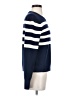 J.Crew 100% Wool Stripes Blue Wool Pullover Sweater Size S - photo 4