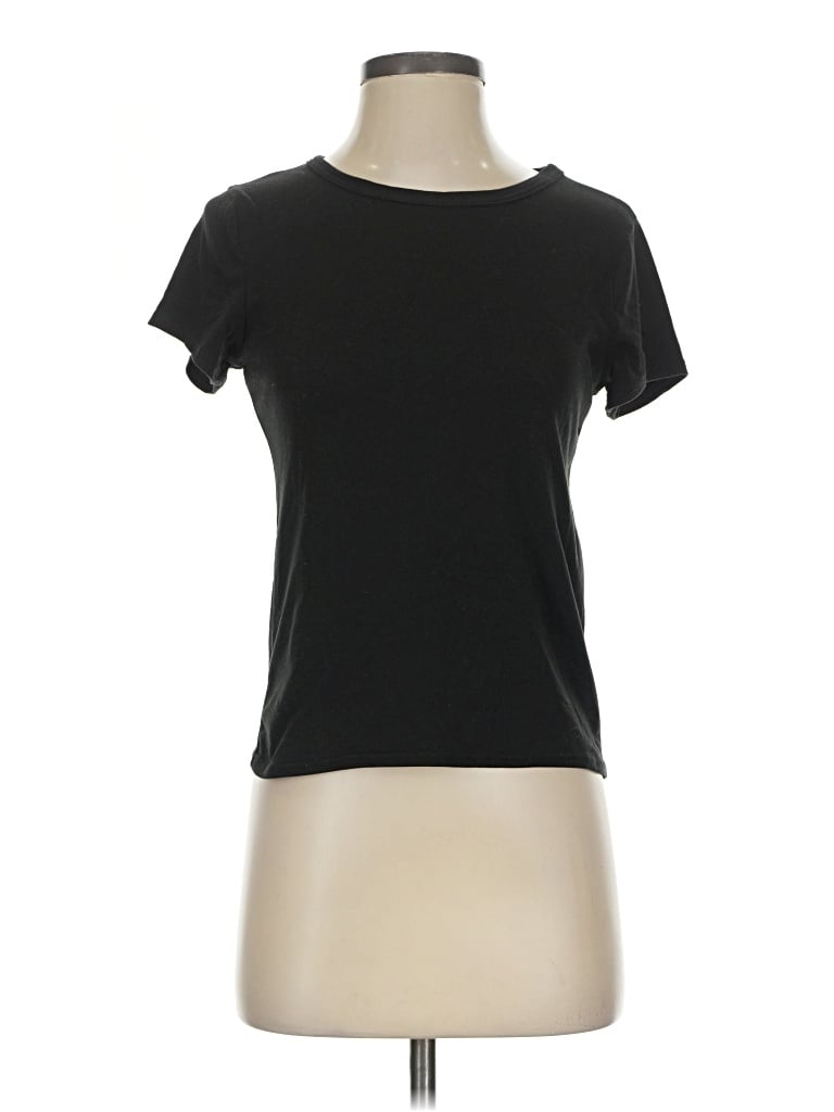 Pre-owned Olivia Rae Short Sleeve T-shirt In Black