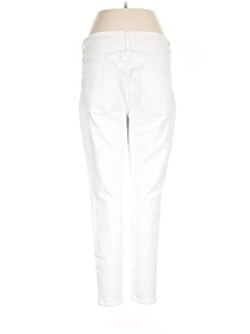Madewell 9" High-Rise Skinny Jeans in Pure White (view 2)