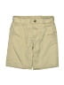 IZOD Solid Tan Khaki Shorts Size 6 - photo 1