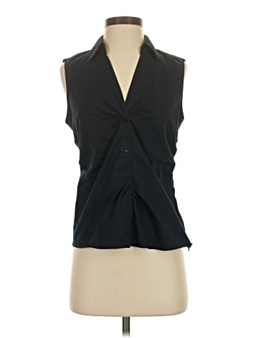 Elie Tahari Sleeveless Button-Down Shirt (view 1)