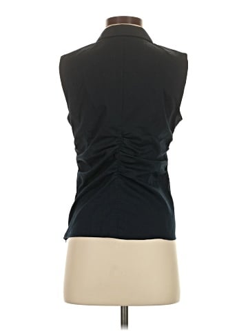 Elie Tahari Sleeveless Button-Down Shirt (view 2)