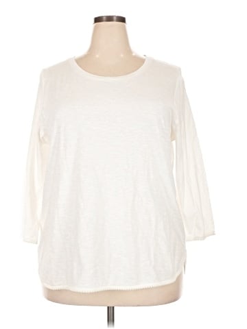 Talbots Outlet 3/4 Sleeve T-Shirt (view 1)