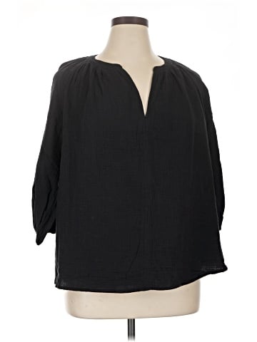 Torrid 3/4 Sleeve Blouse (view 1)