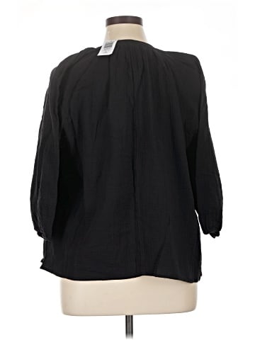 Torrid 3/4 Sleeve Blouse (view 2)