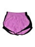 Nike 100% Polyester Color Block Purple Athletic Shorts Size S - photo 1
