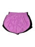 Nike 100% Polyester Color Block Purple Athletic Shorts Size S - photo 2