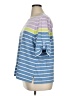 Ruby Rd. Stripes Blue 3/4 Sleeve T-Shirt Size 1X - photo 5
