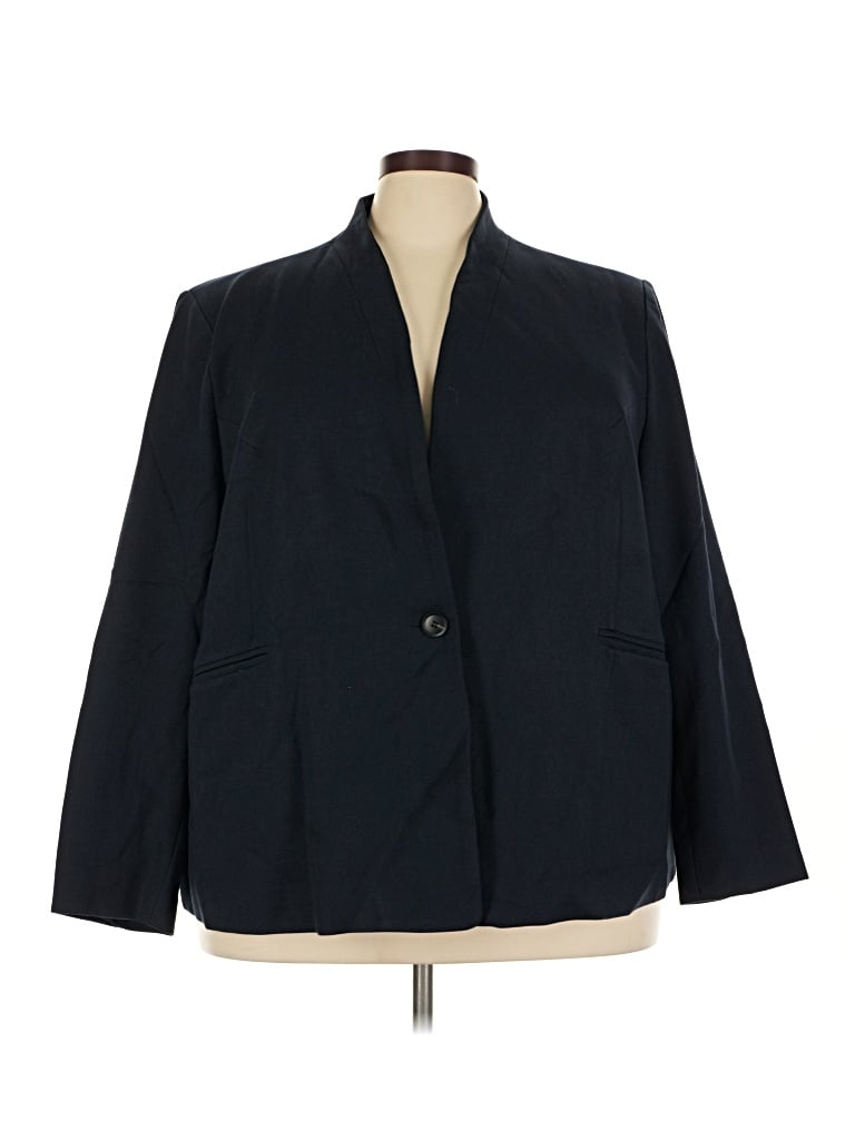 Pre-owned Universal Standard Blazer Jacket In Blue