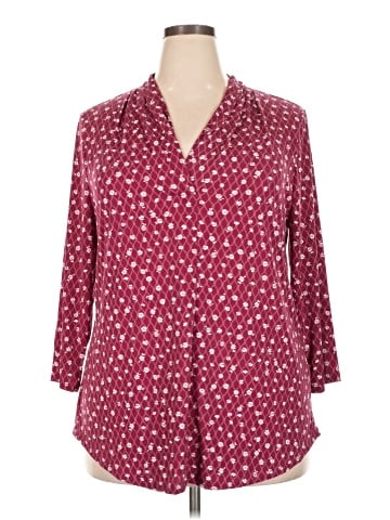 Charter Club 3/4 Sleeve Blouse (view 1)