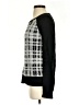 Banana Republic Checkered-gingham Black Pullover Sweater Size XS - photo 5