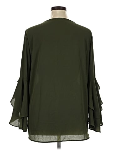 Umgee 3/4 Sleeve Blouse (view 2)