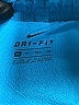 Nike 100% Recycled Polyester Solid Teal Athletic Shorts Size XS - photo 3