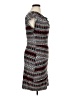Max Studio Graphic Gray Casual Dress Size XL - photo 4