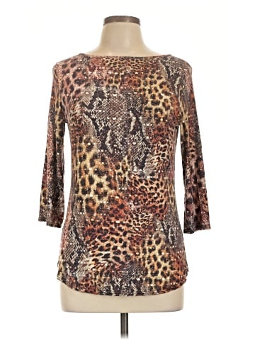 Peck & Peck 3/4 Sleeve Top (view 2)