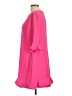 CeCe 100% Polyester Solid Pink Casual Dress Size 12 - photo 5
